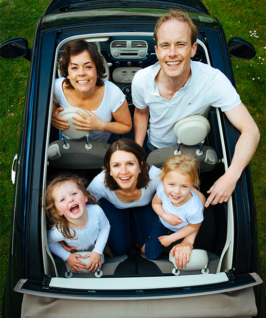 Family portrait banner